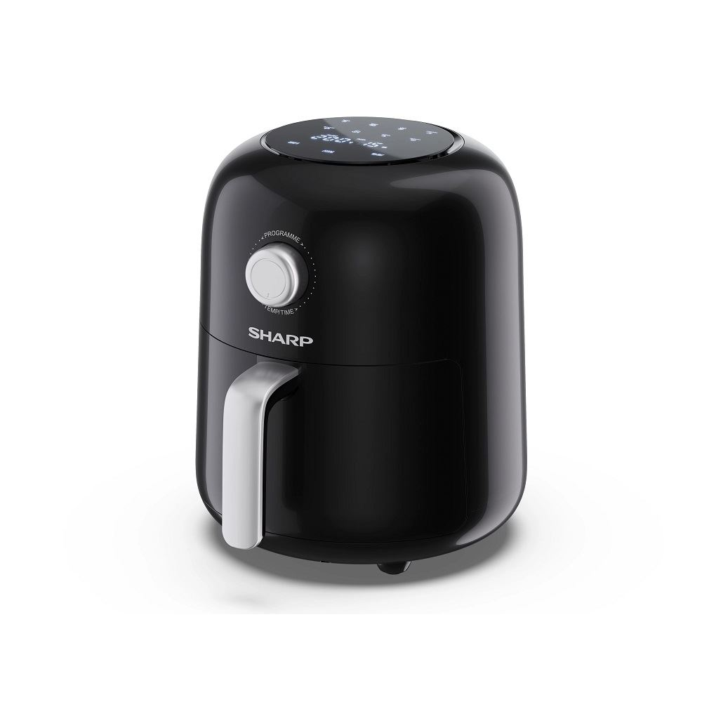 SHARP AF-GS404AE-B forrólevegős sütő 4L 1300W fekete (AF-GS404AE-B)