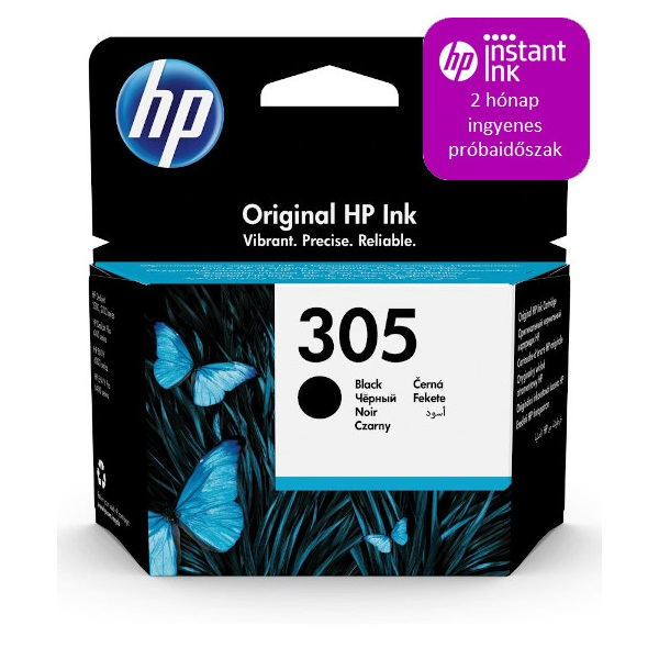HP 305 fekete eredeti tintapatron (3YM61AE)