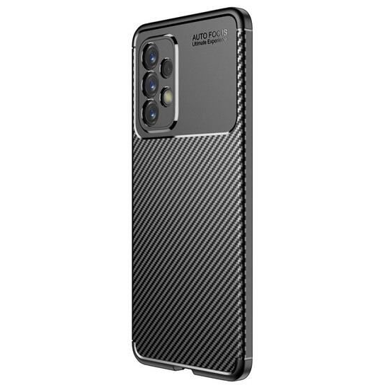 Gigapack Samsung Galaxy A33 5G (SM-A336) karbon mintás szilikon tok fekete (GP-134139) (GP-134139)