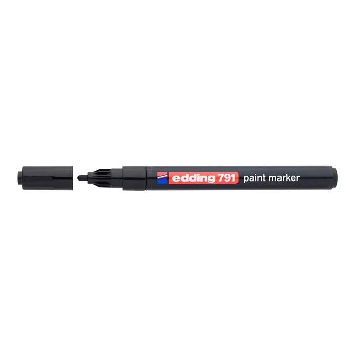Edding 791 1-2mm Lakkmarker - Fekete (7580148000)