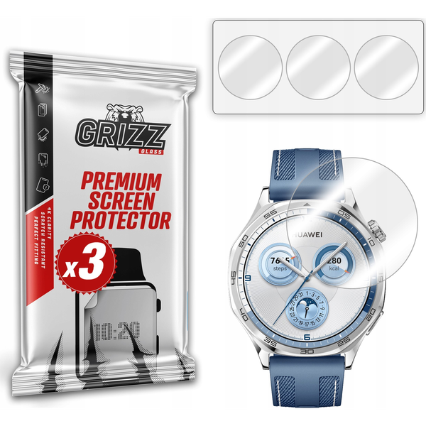  GrizzGlass Folia hydrożelowa GrizzGlass Hydrofilm do Huawei Watch GT 5 41mm