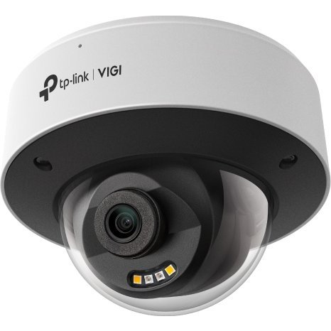 TP-Link VIGI InSight S245(2.8mm)Kültéri/4MP/2,8mm/IR/LED30m/IK10/FullColor/Smart/fém ház/Duál megvilágítású IP dómkamera (INSIGHT S245(2.8MM))