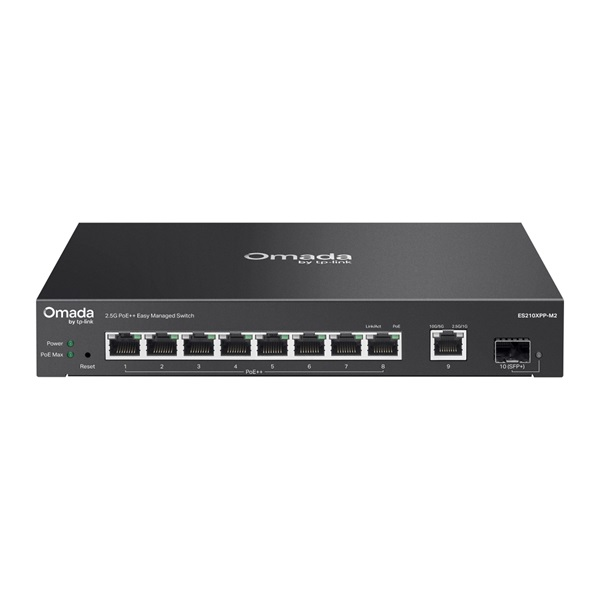 Мрежов суич TP-Link ES210XPP-M2 Omada