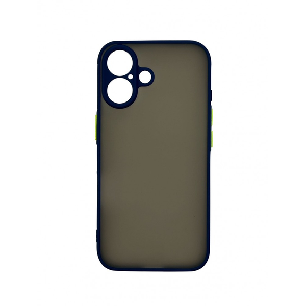 iPhone 16 műanyag tok, kék, zöld
