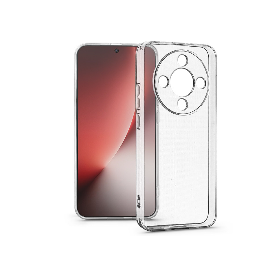 Haffner Clear Case kameravédős szilikon tok - Honor Magic8 Lite - átlátszó (HF451393)