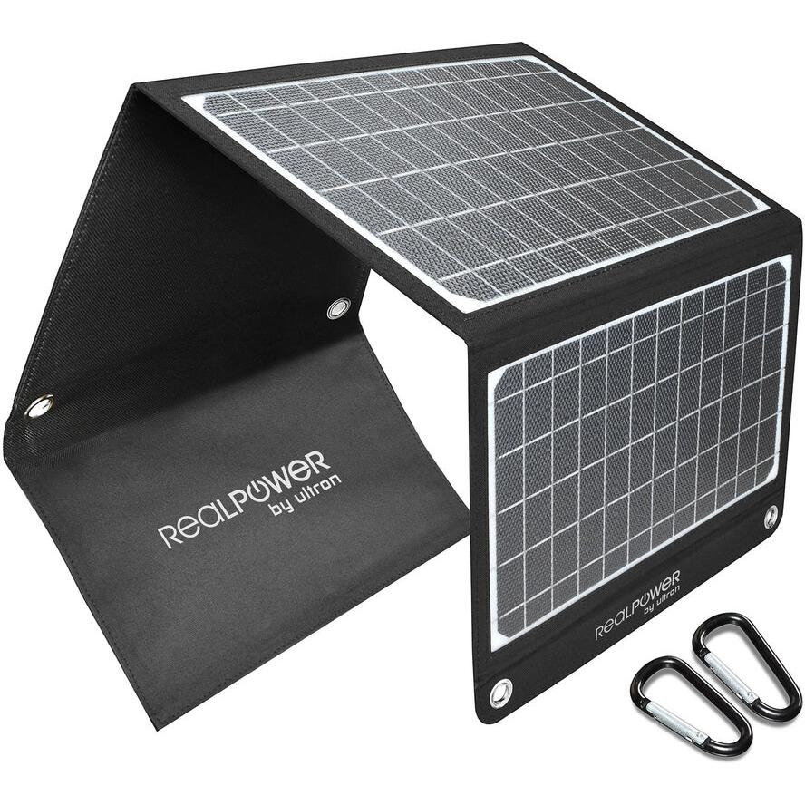 RealPower Solarpanel SP-22E 22 Watt 3 Panel Faltbar (411596) (411596)