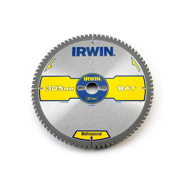 Disc pentru fierastrau circular, Irwin, Otel, 305mm, Argintiu