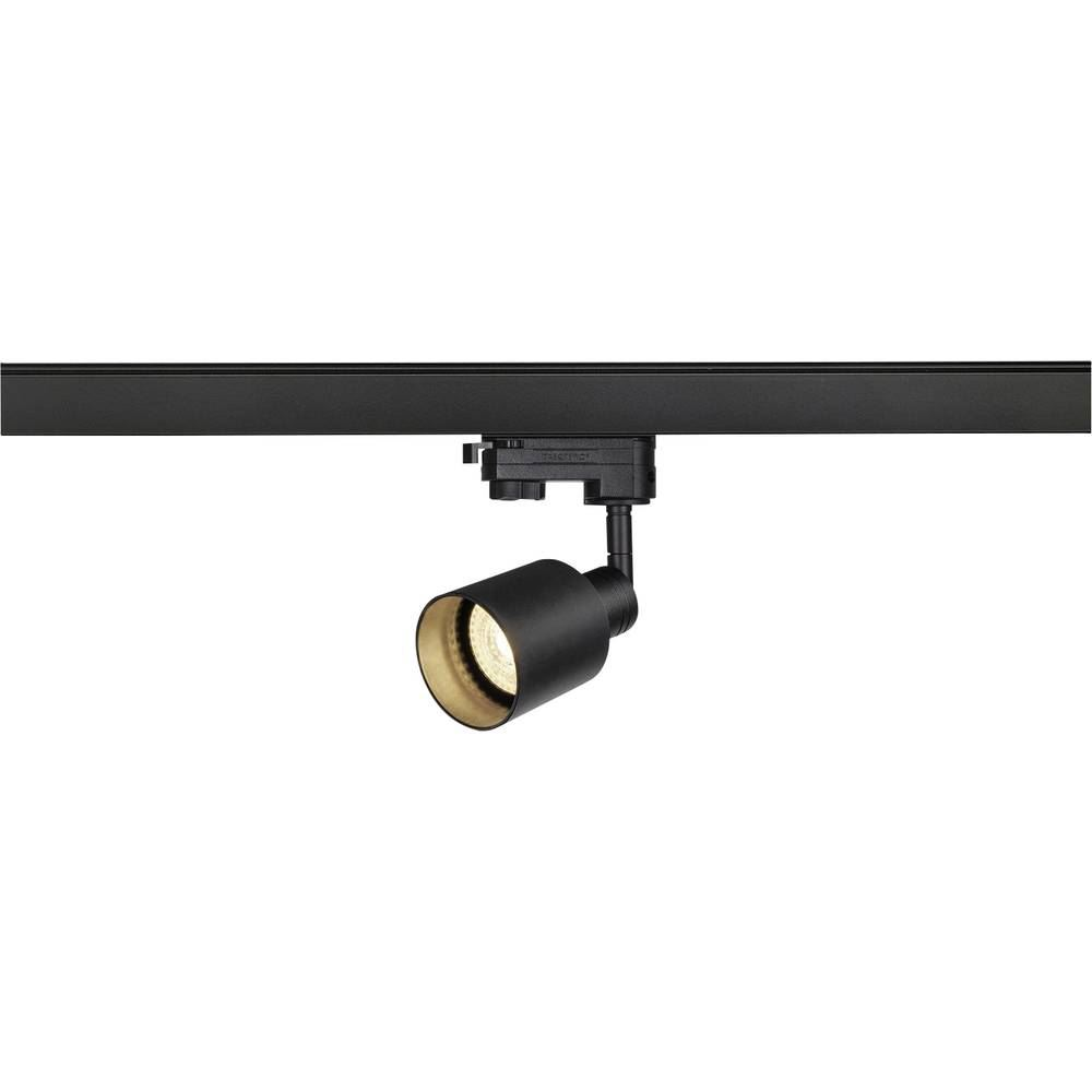 SLV PURI TRACK Mennyezeti lámpa GU10 50 W EEK: E (A - G), fekete, 1001871 (1001871)