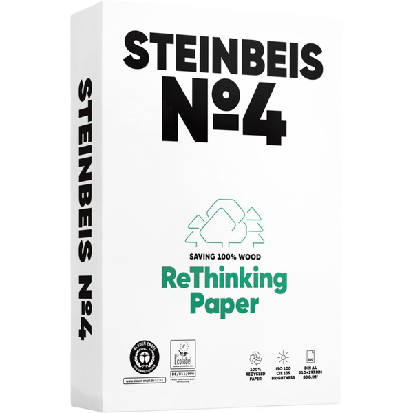 Steinbeis No. 4 ReThinking A4 Nyomtatópapír (500 db/csomag)