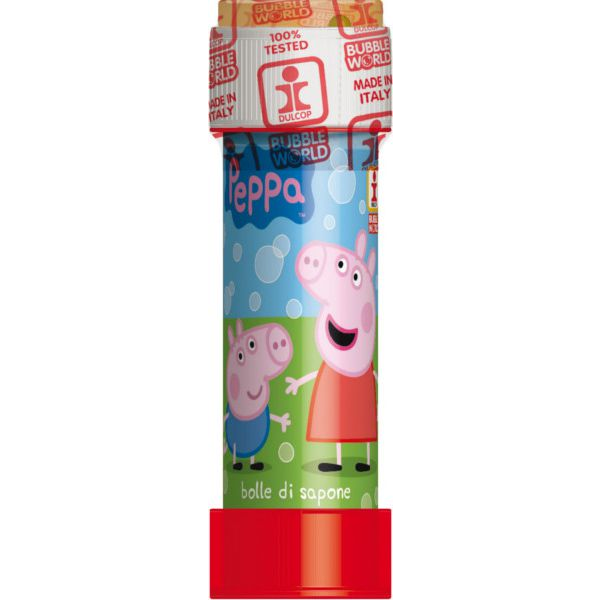 Dulcop Buborékfújó - Peppa Malac, 60Ml, 3 Éves Kortól (5597005)