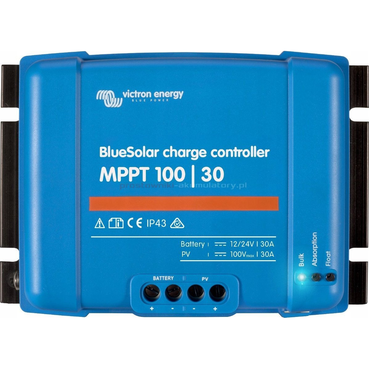 Victron Energy BlueSolar MPPT 100/30 Napelem töltésszabályozó MPPT 12 V, 24 V 30 A (SCC020030200)