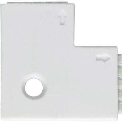 90° sarok összekötő Műanyag (H x Sz x Ma) 2.5 x 2.5 x 0.45 cm Paulmann 70616 (70616)