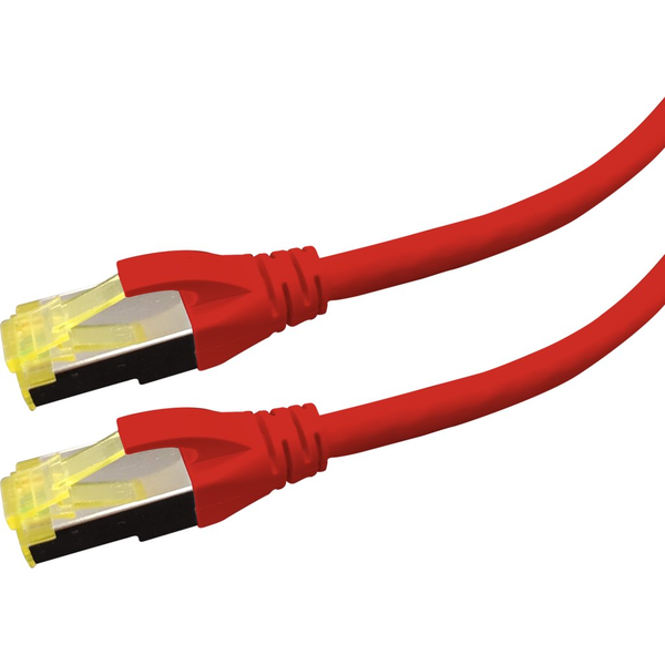 LOGON PREMIUM APR6A015R kabel sieciowy Czerwony 1,5 m Cat6a S/FTP (S-STP)