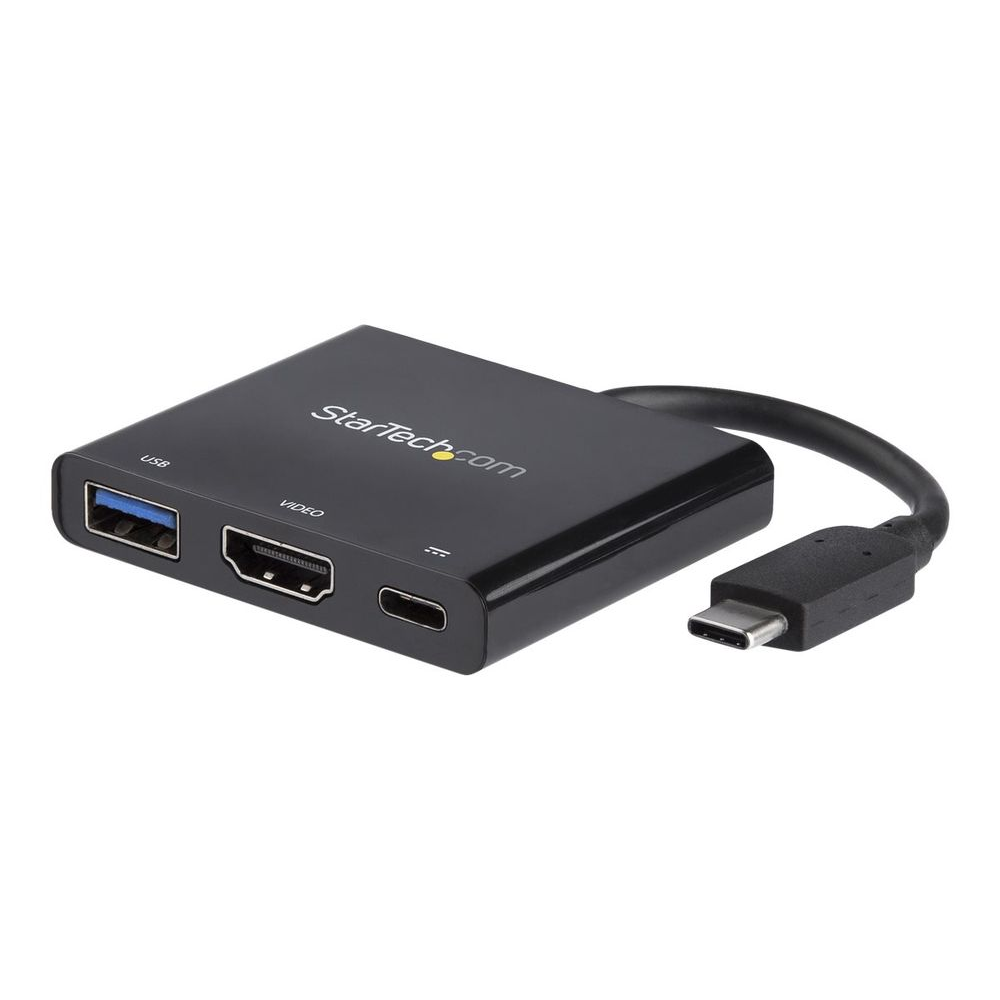 StarTech.com CDP2HDUACP dokkoló állomás és port replikátor Vezetékes USB 3.2 Gen 1 (3.1 Gen 1) Type-C Fekete (CDP2HDUACP)