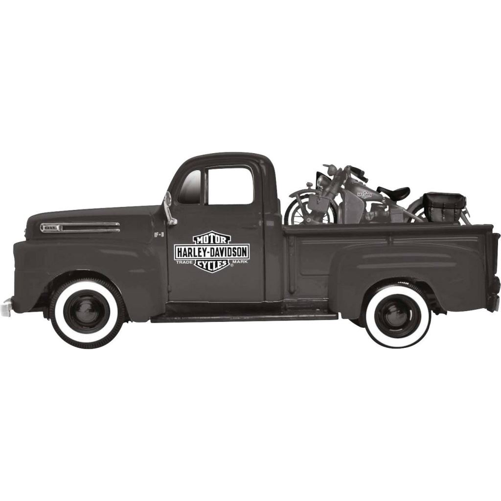 Maisto Ford F1 ´48 & Harley-Davidson WLA Flathead 42 Autómodell 1:24 (32185) (MA32185)