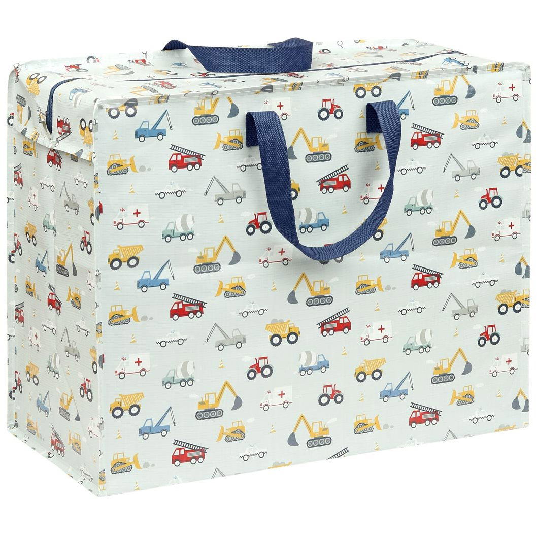 A Little Lovely Company Storage Bag XL Vehicles (ALLC_STXLVE25)