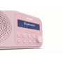 Портативно радио Sharp Tokyo, DAB+, FM RDS, Bluetooth, Розов