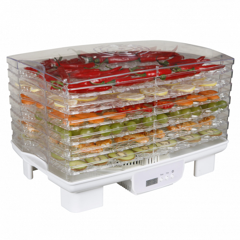 Bravo Mohana B-4870 Gyümölcs szárító / aszaló 550W - Fehér (B-4870)