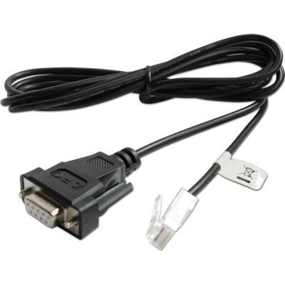 APC AP940-0625A kabel kønsskifter DB9 RJ45 Sort