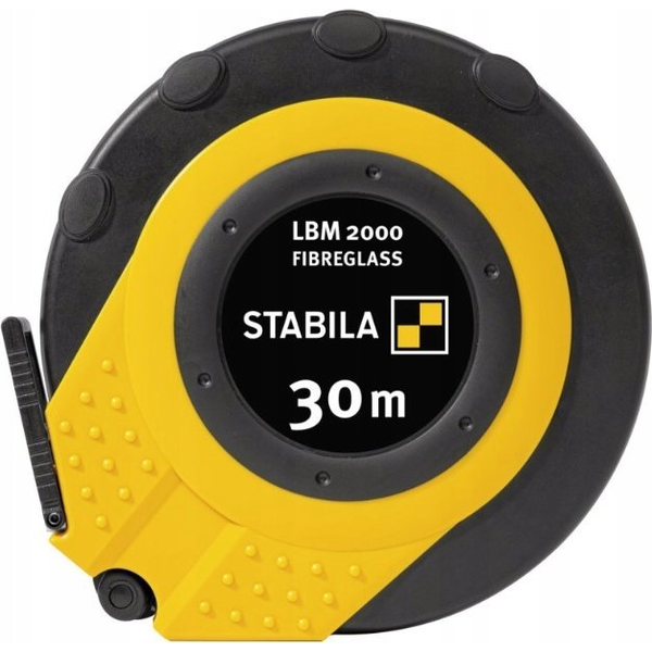 Cinta Métrica Con Estuche Stabila Lbm 2000 - Cinta De Fibra De Vidrio, Escala Métrica - 30 M - 19655