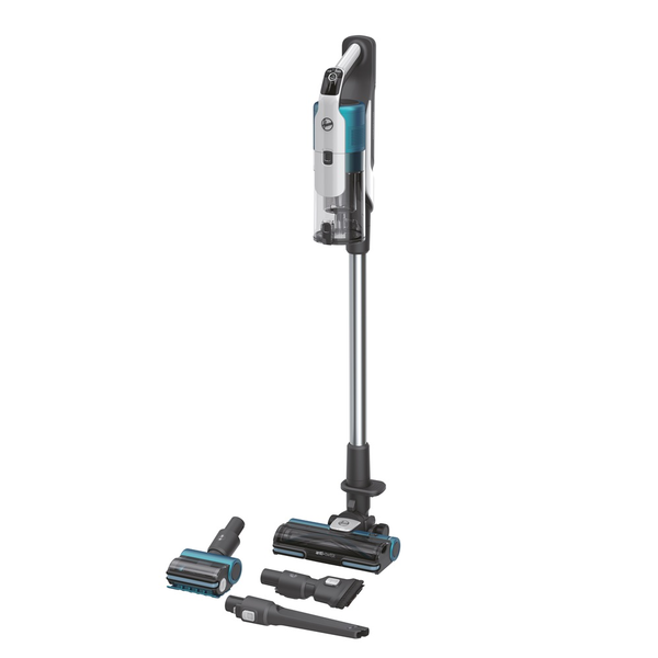 Hoover HF910P 011 Stick vakuum Batteri Dry EPA Poseløs 0,7 L 350 W Blå, Grå