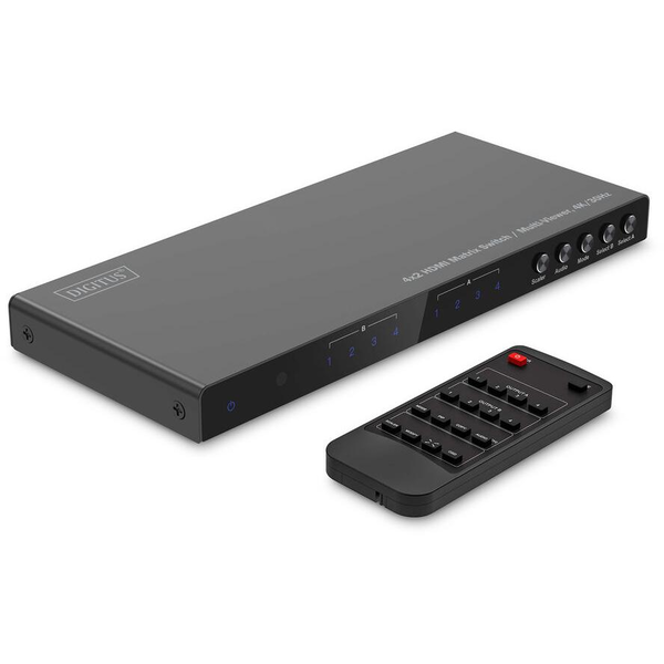 4X2 HDMI MATRIX SWITCH MULTI VIEWER 4K/30HZ SPDIF