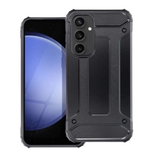 Gigapack Defender Samsung Galaxy A35 (SM-A356) fémhatású tok fekete (GP-154200) (GP-154200)
