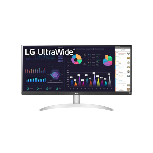LG 29WQ600-W.AEU LCD monitor 73,7 cm (29") 2560 x 1080 px Full HD Stolný Biela