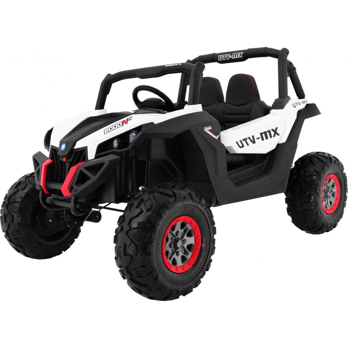 Offroad Buggy Superstar Elektromos Kisautó - Fehér Színben (PA.XMX-603.BIA)