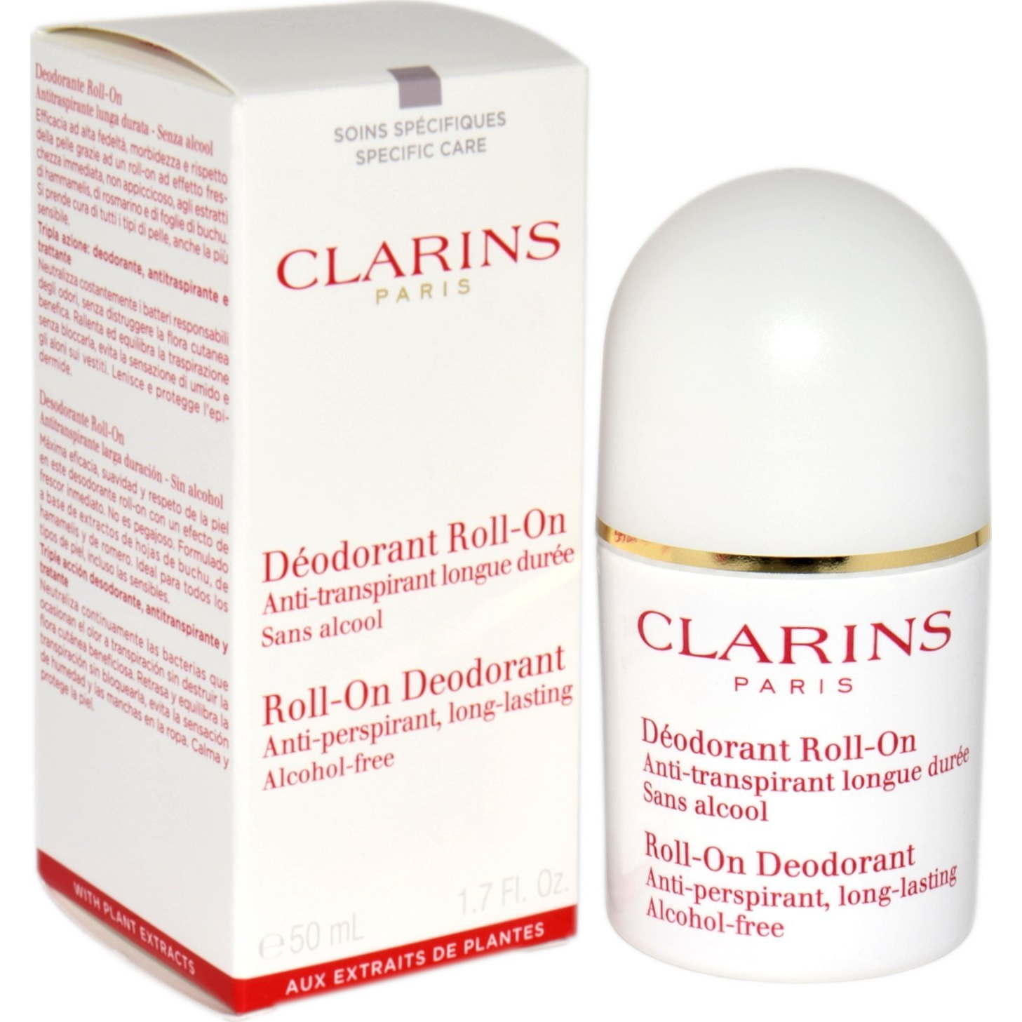 CLARINS Roll-On Dezodor 50 ml (141202)