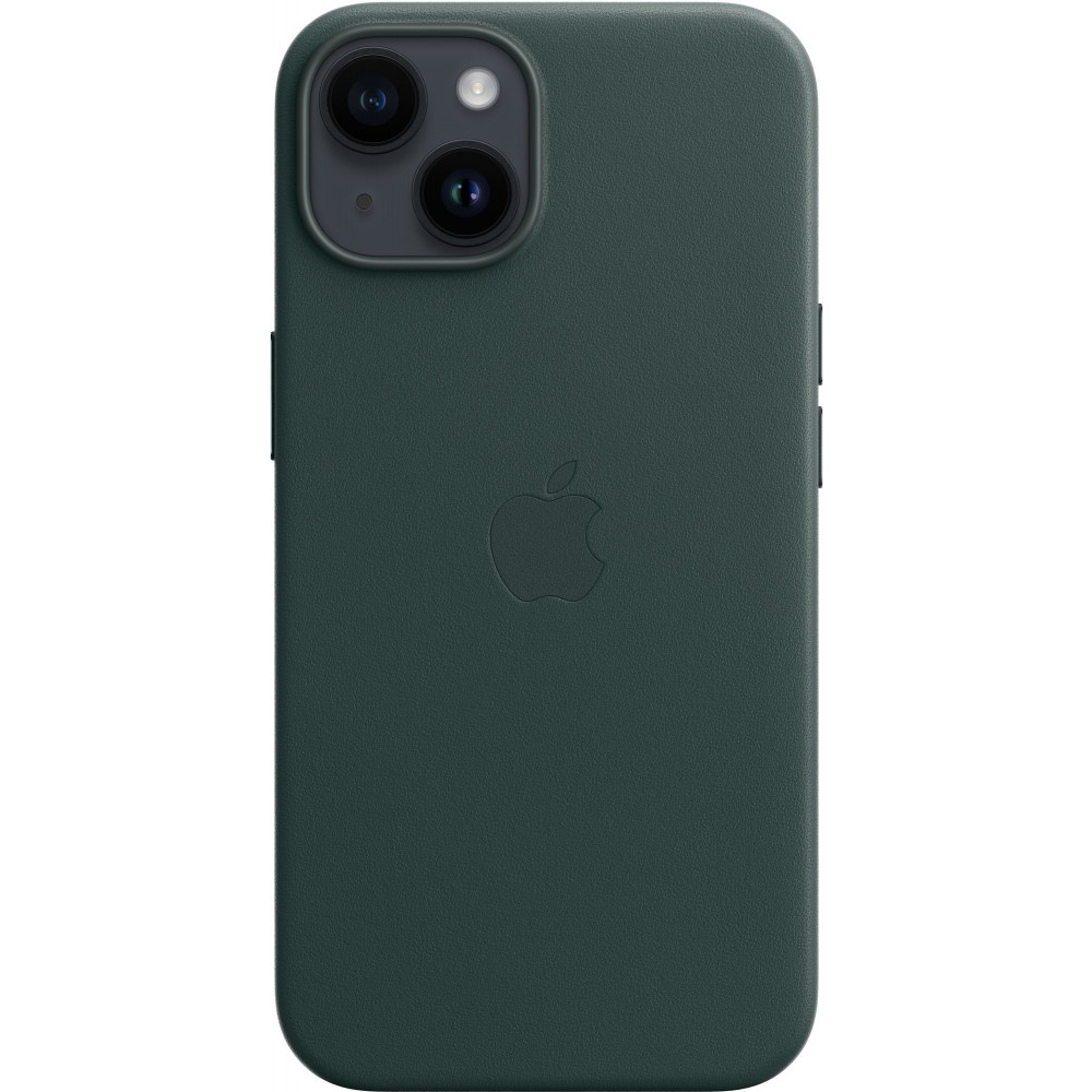 iPhone 14 Plus Leather Case with magsafe,S.Zöld (APPLE-MPPA3ZM-A)