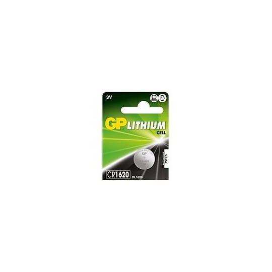 GP CR1620 3V Lítium gombelem (1 db / csomag) (4891199028151 - CR1620-U1)