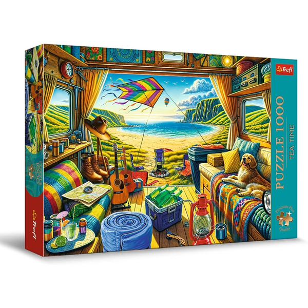 Trefl Premium Plus Quality Tea Time Puslespil 1000 stk Kunst