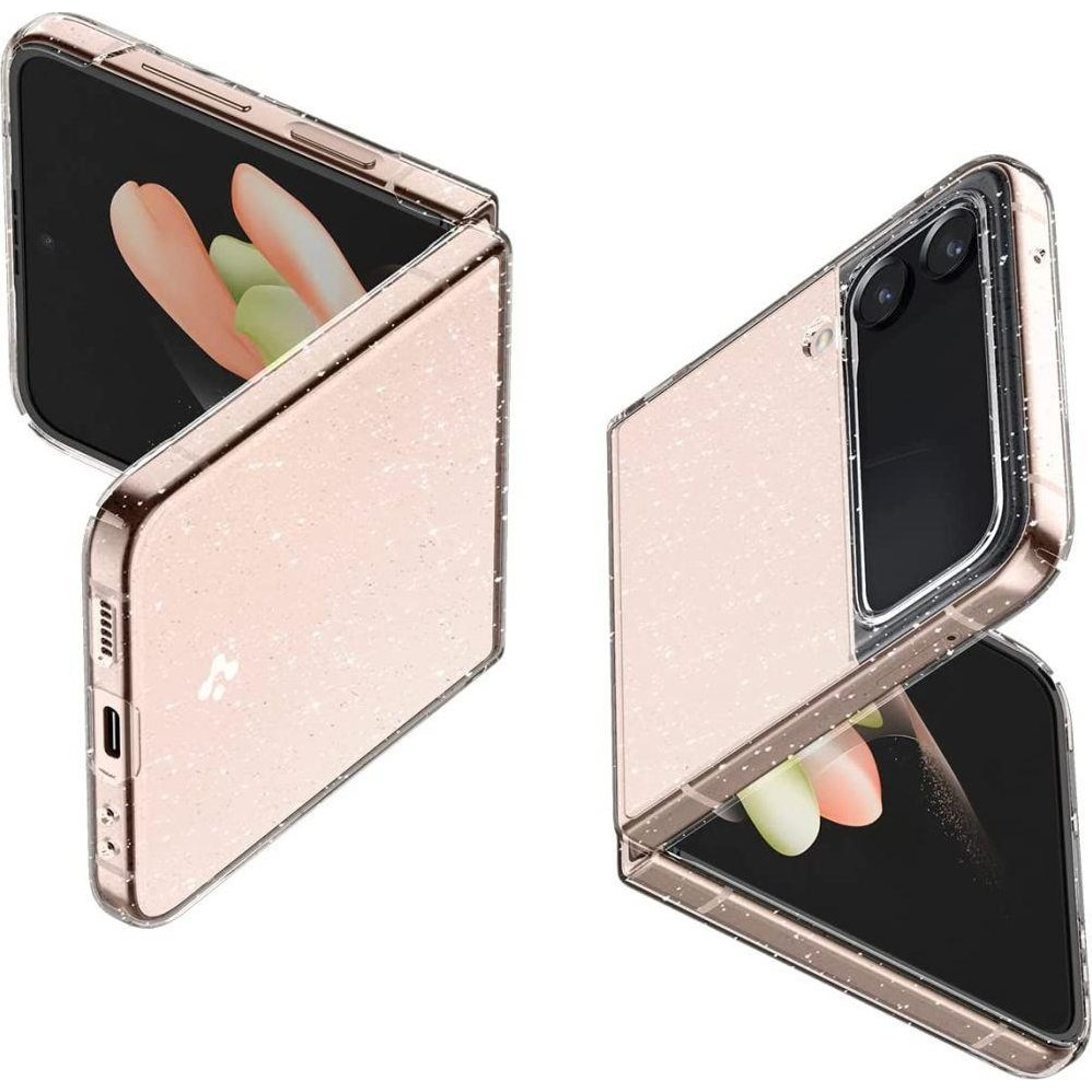 Spigen AirSkin Glitter Crystal, crystal quartz - Samsung Galaxy Z Flip4 (SPN2324)