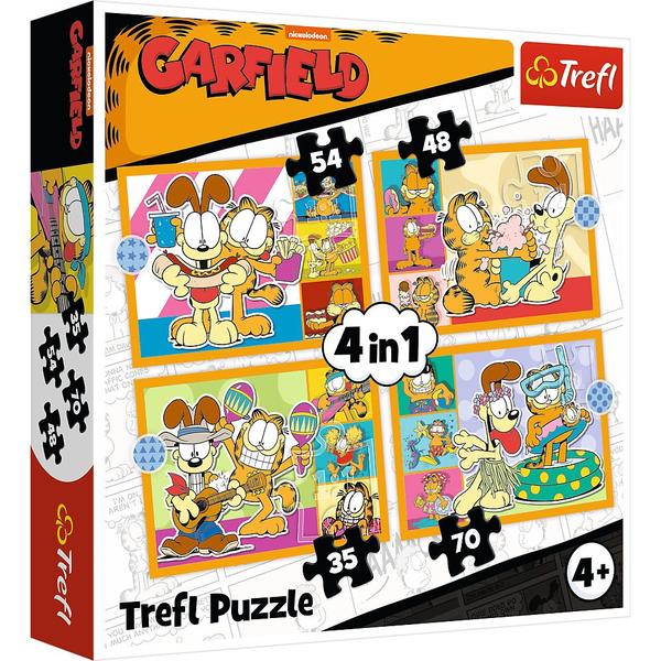 Trefl 34673 puzzle 70 pz Cartoni