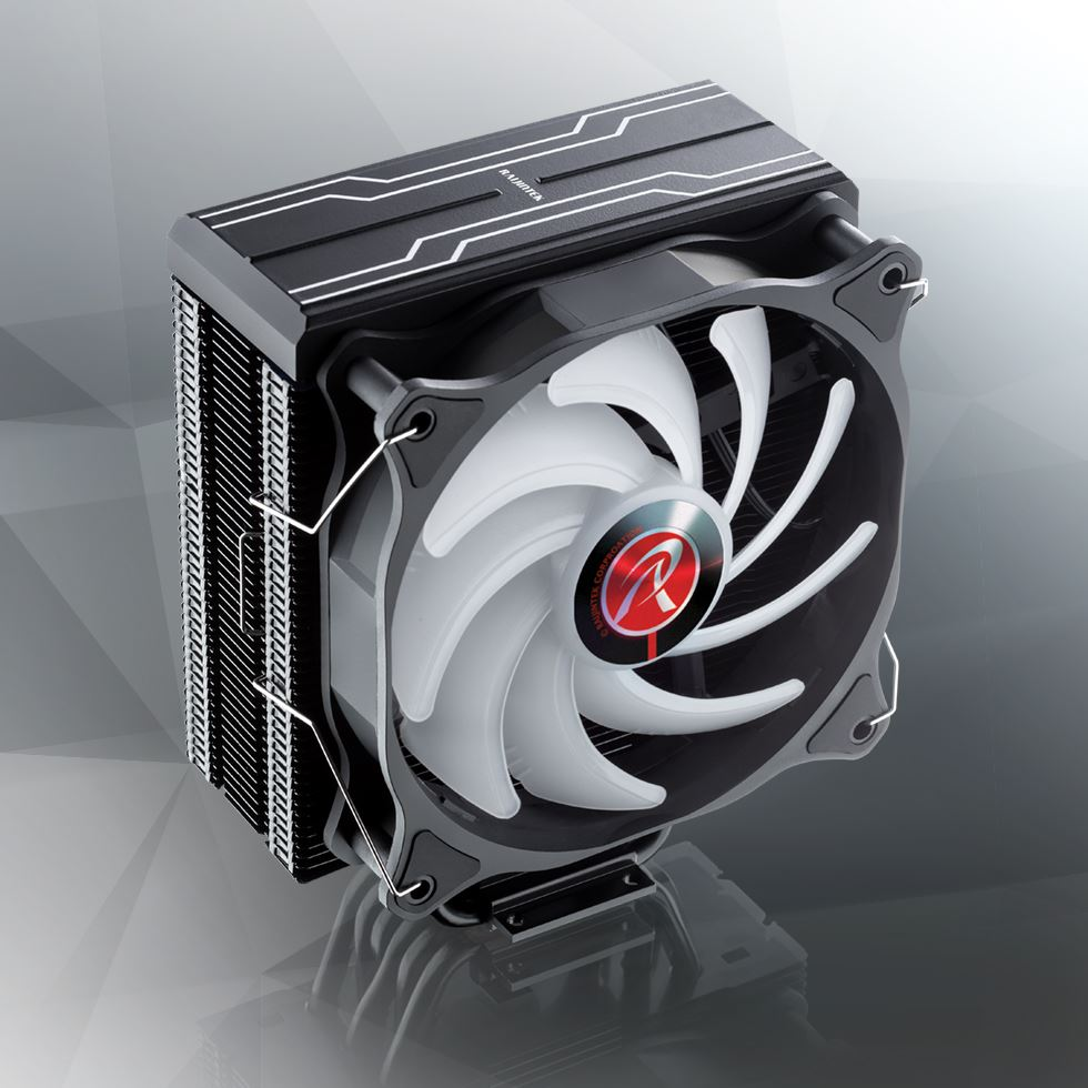 Raijintek ELEOS 12 EVO RBW Processzor hűtő 120mm ARGB ventilátorral (0R10B00222)