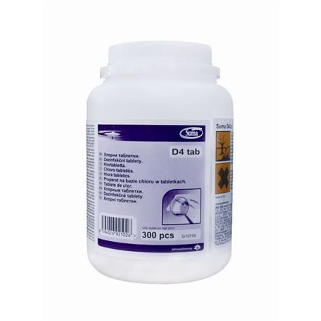Suma D4 klórtabletta 300db (100950802) (S100950802)