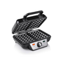 Tristar WF-2195 moule à gauffres 2 gauffre(s) 1000 W Noir, Acier inoxydable
