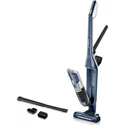 Bosch Serie 4 BCH3K2851 вертикална прахосмукачка и електрическа метла Вертикална прахосмукачка 2 в 1 Батерия Сухо Без торба 0,4 Д Син