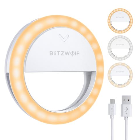 LAMPA KRUHOVÉ SVĚTLO LED RING SELFIE MAKE-UP