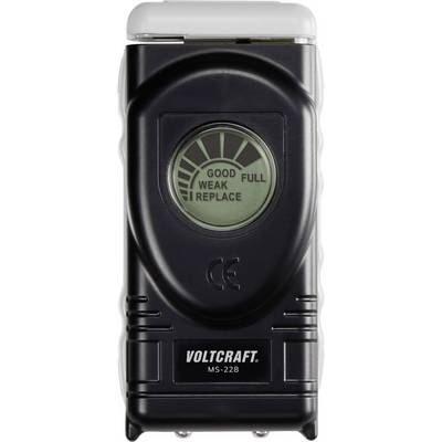 Digitális elemteszter 1,5 V, 1,55 V, 9 V-os elemekhez, VOLTCRAFT MS228