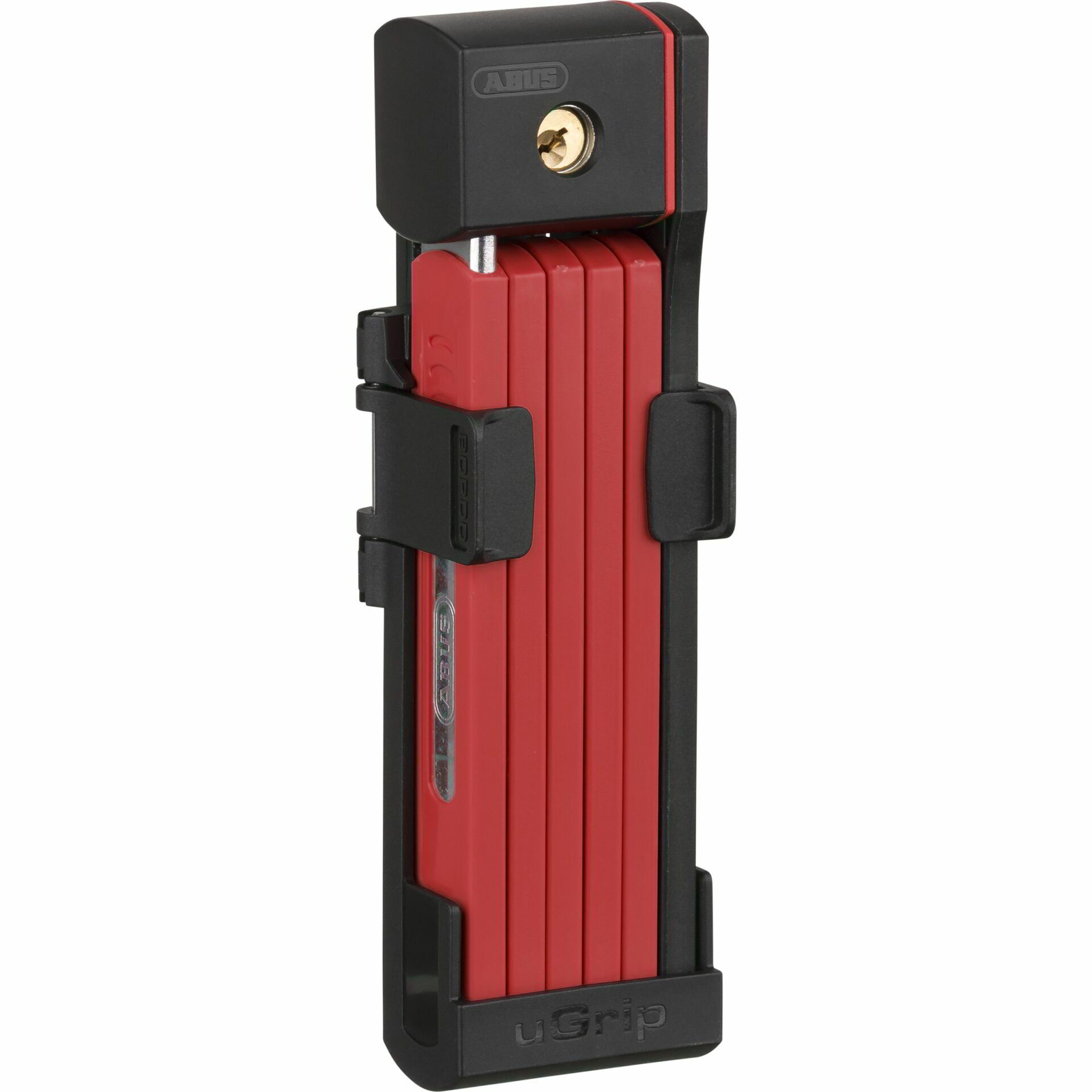 ABUS Bordo uGrip 5700K/80 RD SH összecsukható Kerékpár biztonsági zár - Piros (84428)