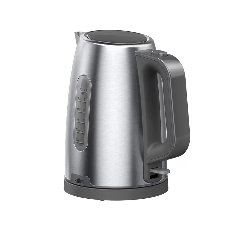 Braun PurShine WK 1500 GY Vízforraló 1.7L 2200 Watt - Inox (0X21010083)