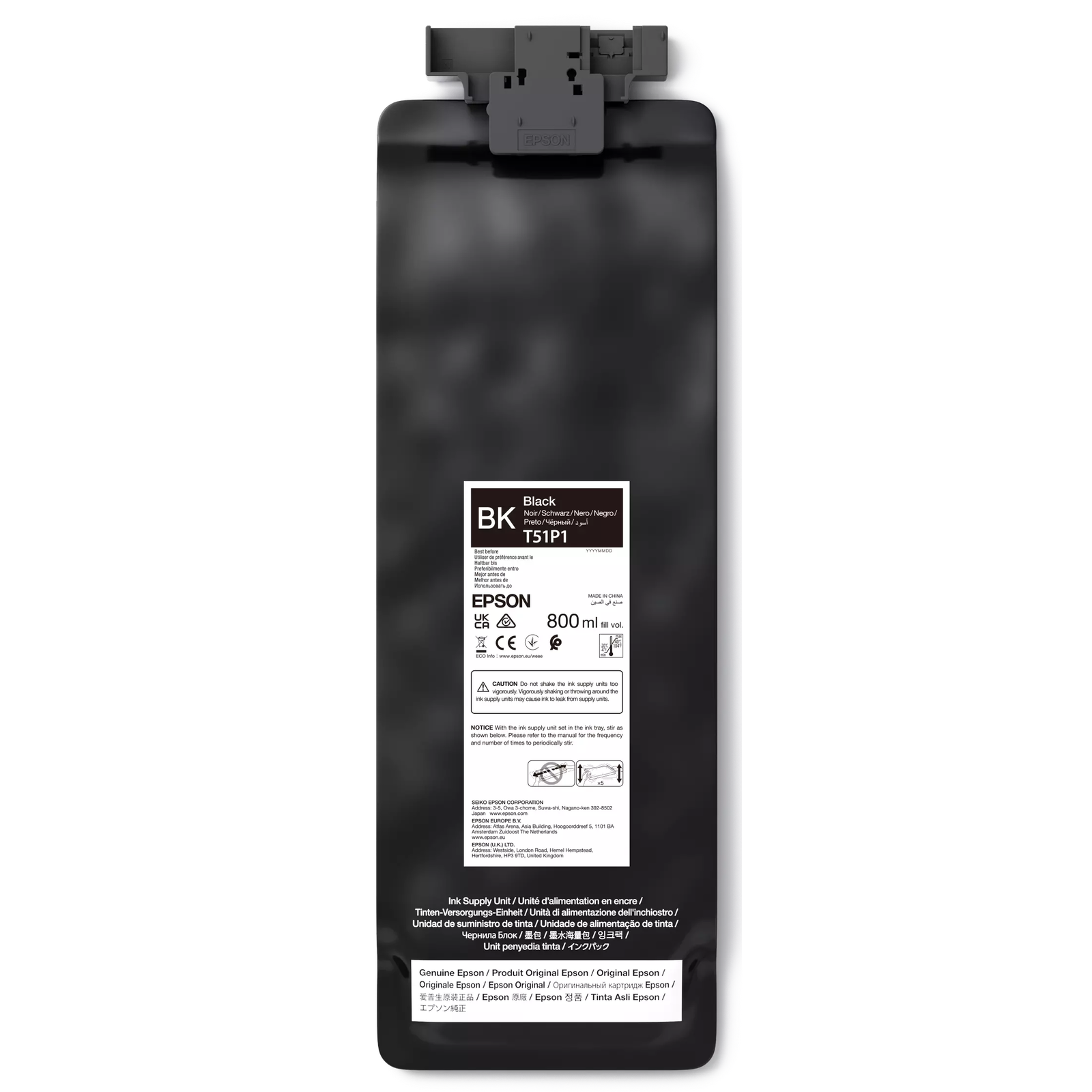 Epson UltraChrome GS3 cartușe cu cerneală 1 buc. Original Negru