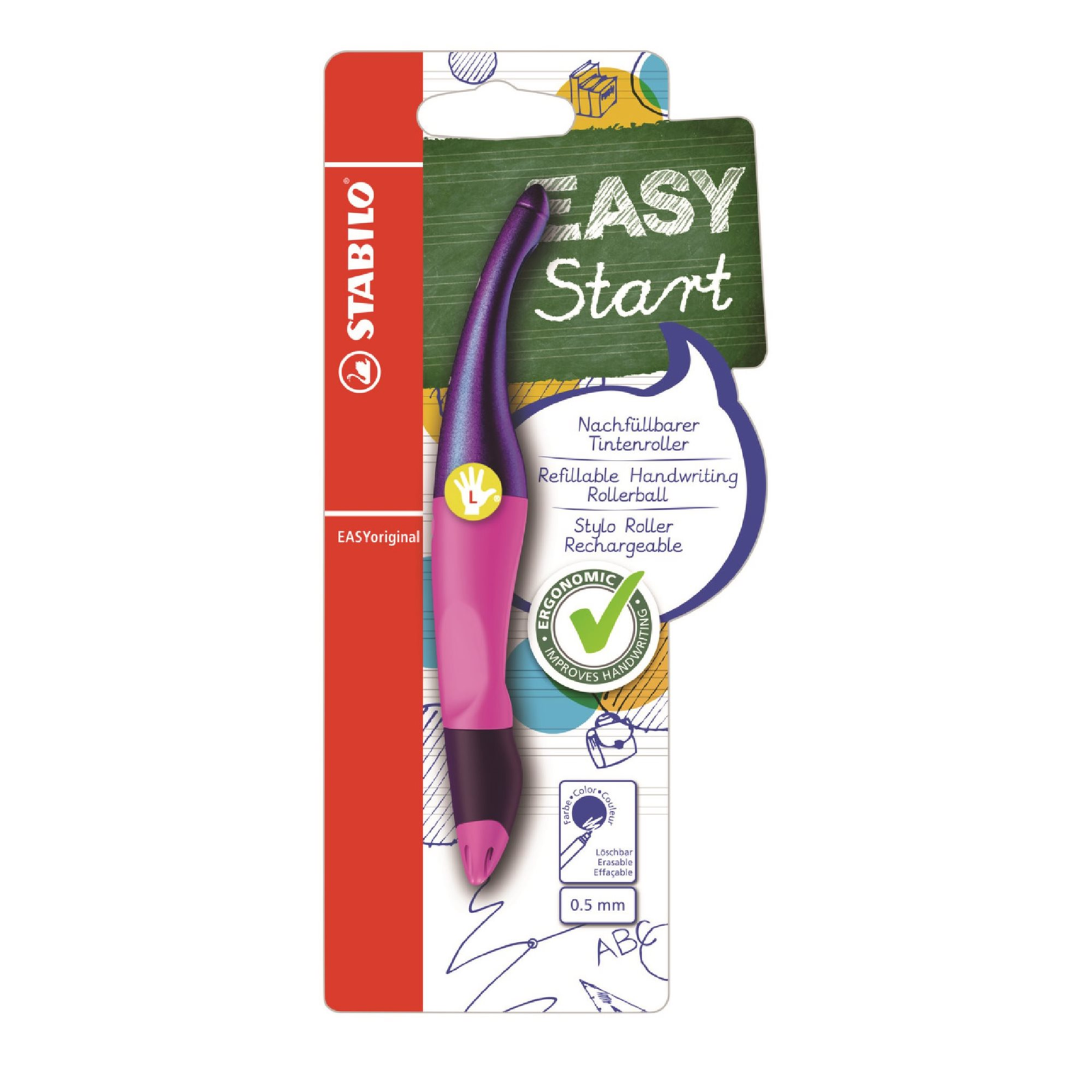 STABILO EASYoriginal Holograph Edition L bíborvörös (4006381568296)
