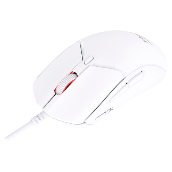 HyperX Pulsefire Haste 2 - Gaming Mouse (White) myš Pro praváky i leváky USB Typ-A 26000 DPI