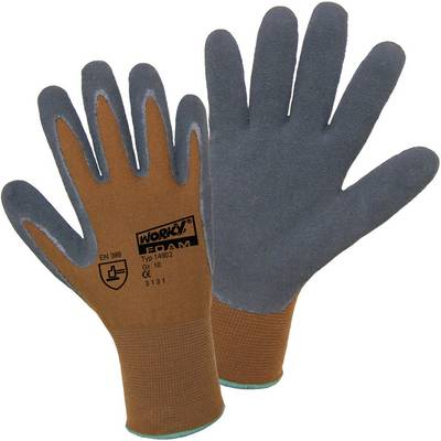 L+D worky Nylon Latex FOAM 14902-9 Nylon Munkakesztyű Méret (kesztyű): 9, L EN 388 CAT II 1 pár (14902-9)
