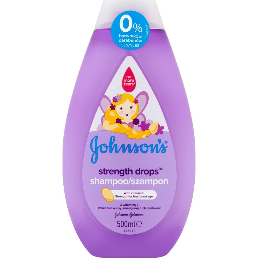 JOHNSON'S BABY Strength Drops 500 ml-es sampon (3574661428123)
