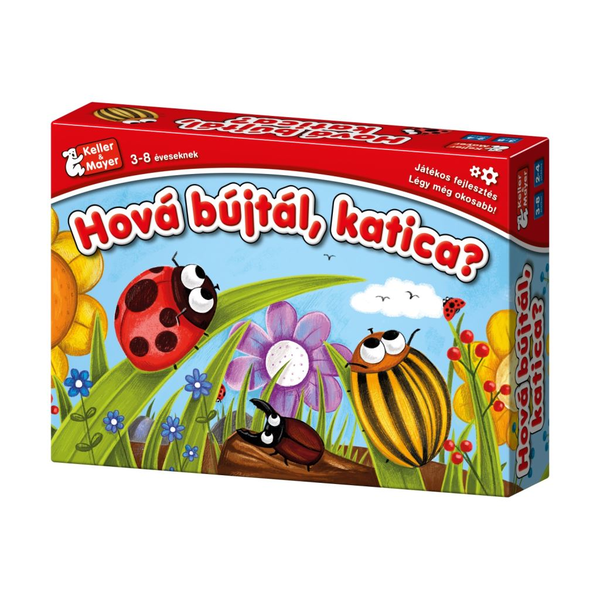 Keller & Mayer Hová bújtál, katica? társasjáték 3+ éveseknek