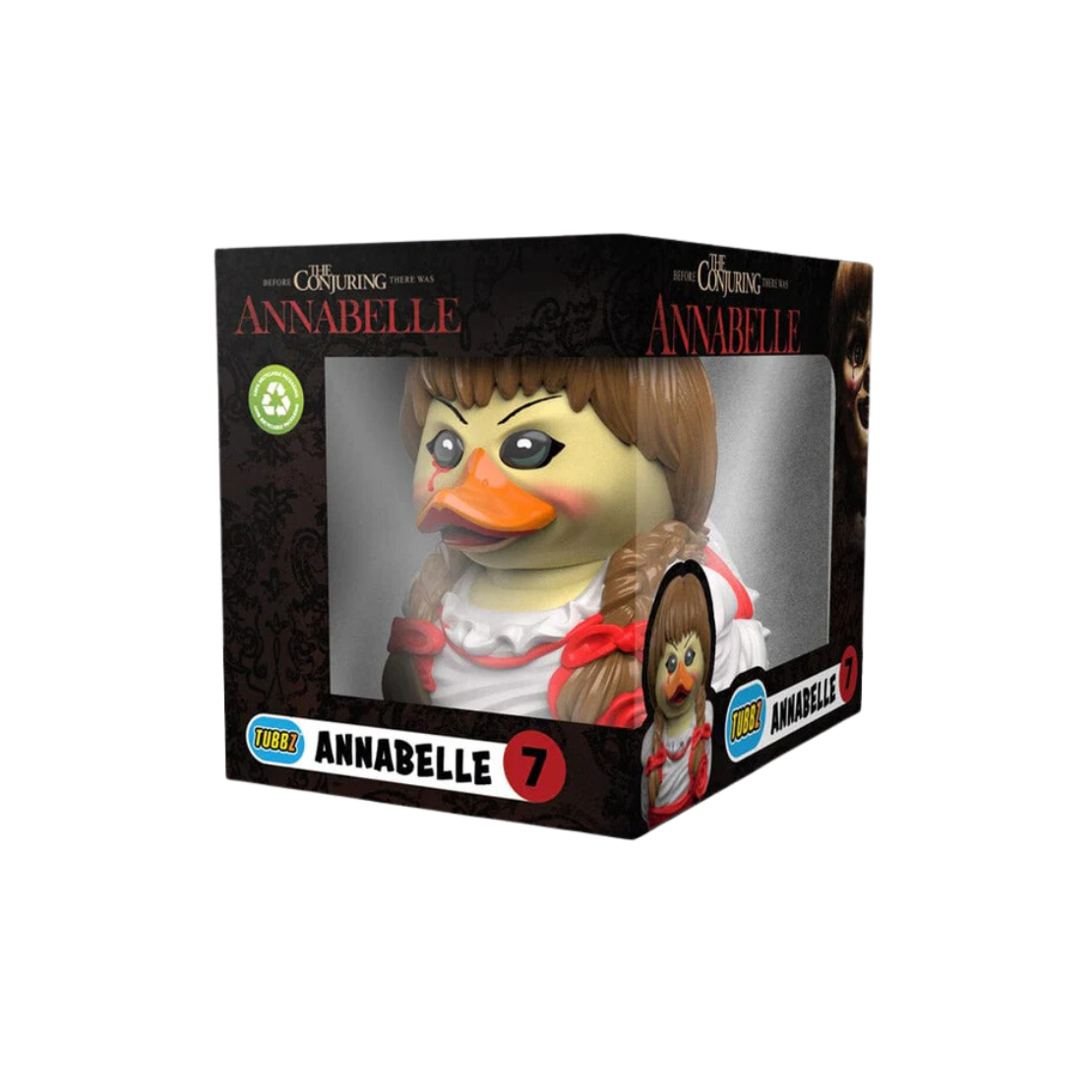 Numskull Tubbz Boxed Annabelle gyűjthető horror Gumikacsa figura 9cm (NS4920)